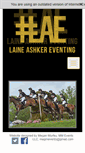 Mobile Screenshot of laineashkereventing.com